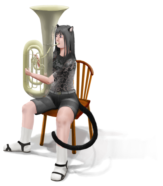 File:Catgirl with Tuba.png